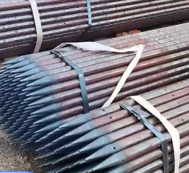 安顺超前小导管预埋钢管出尖打孔焊倒刺无缝焊管厂